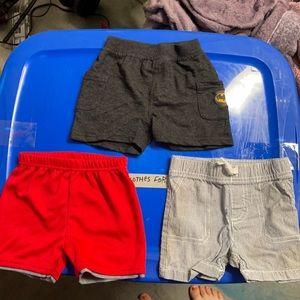 3 short bundle size 12 month
